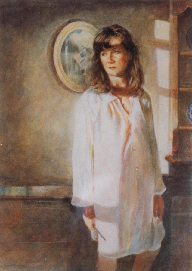 The Old Watercolour Painting by David Ladmore