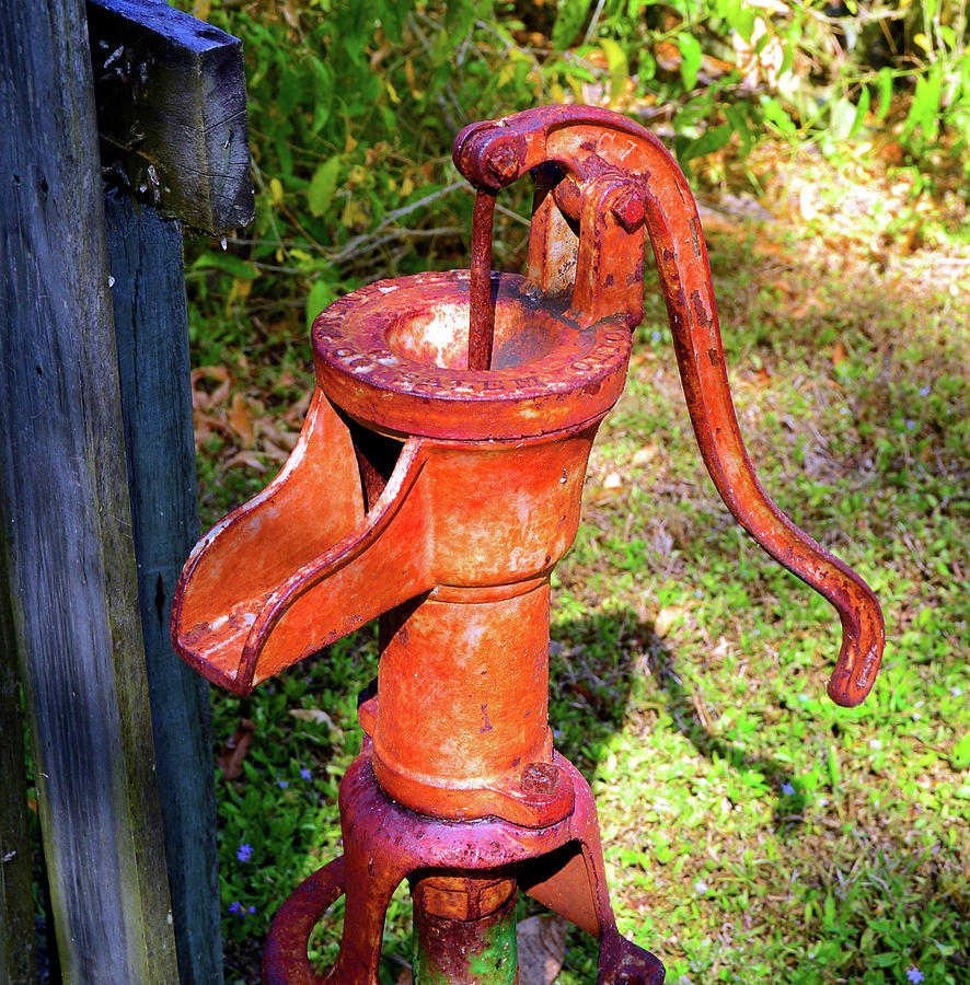 The old Well pump Photograph by David Lee Thompson