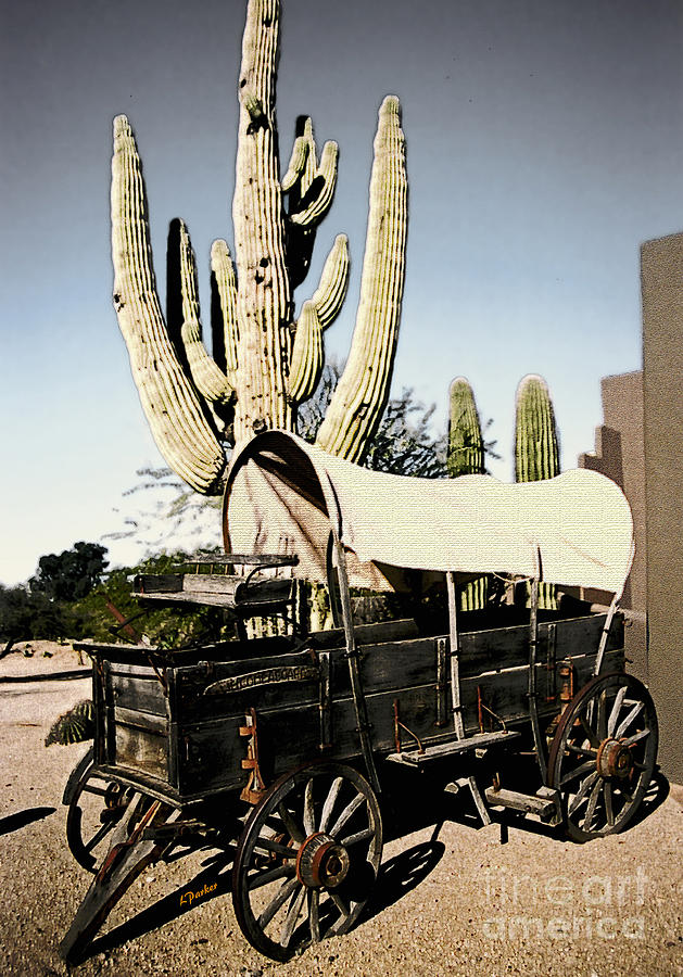 John Wayne Photograph - The Old West by Linda Parker