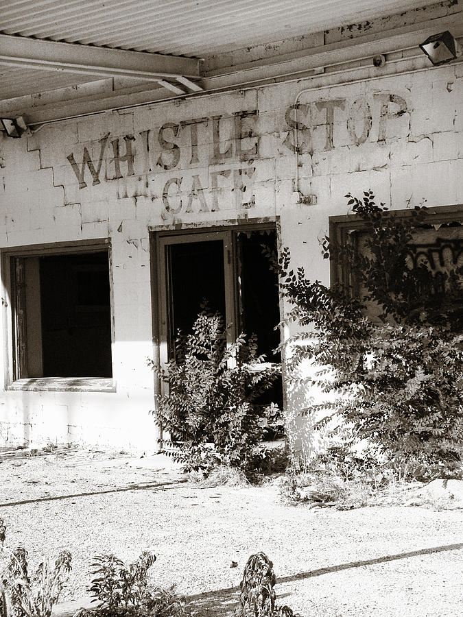 Architecture Photograph - The Old Whistle Stop Cafe by Marilyn Hunt