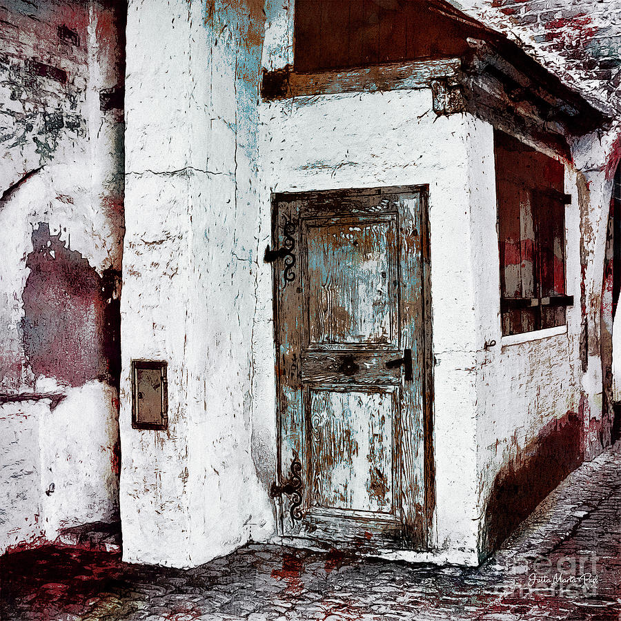 The Old Witch House Digital Art by Jutta Maria Pusl