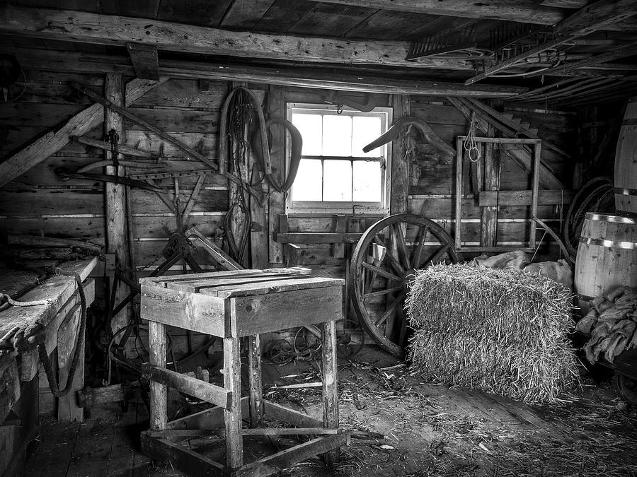 The Old Workshop Photograph by Mark Llewellyn