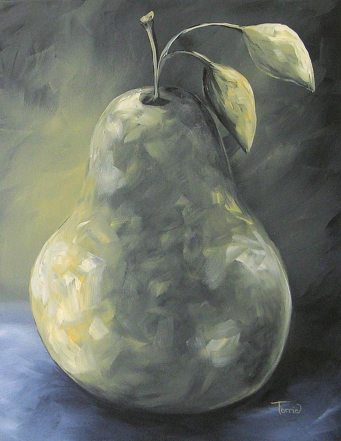 The Olive Pear  Painting by Torrie Smiley
