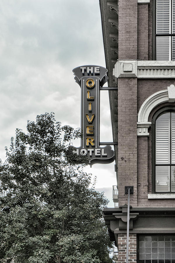 The Oliver Hotel Photograph by Sharon Popek