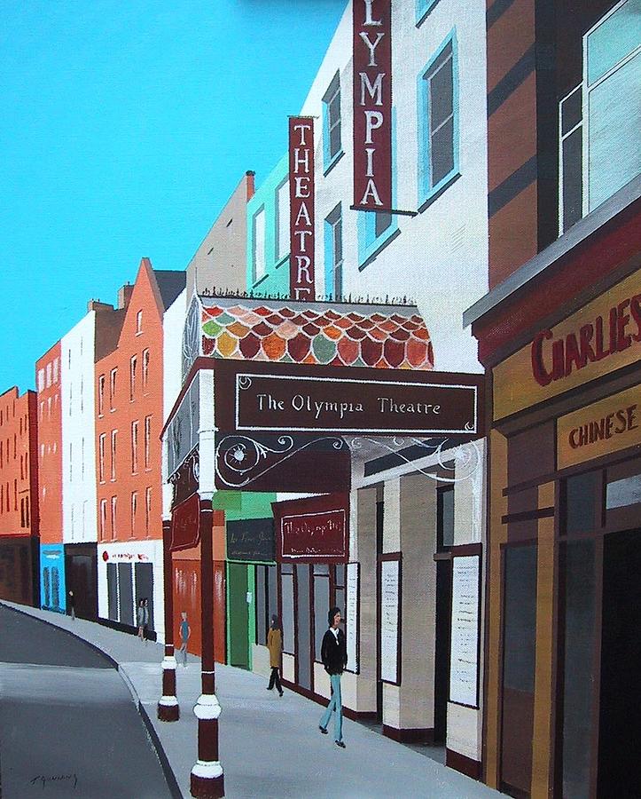 Architecture Painting - The Olympia Theatre by Tony Gunning