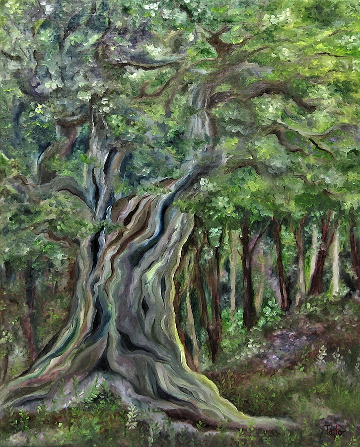The Om Tree Painting by FT McKinstry