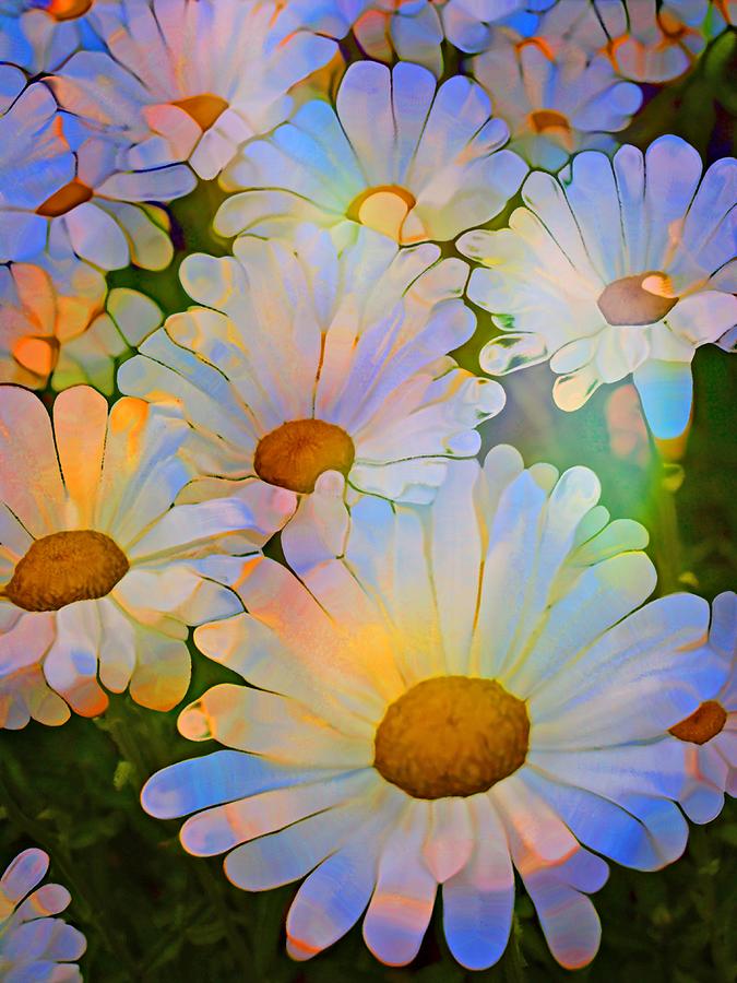 The Optimistic Flowers Digital Art by Tara Turner