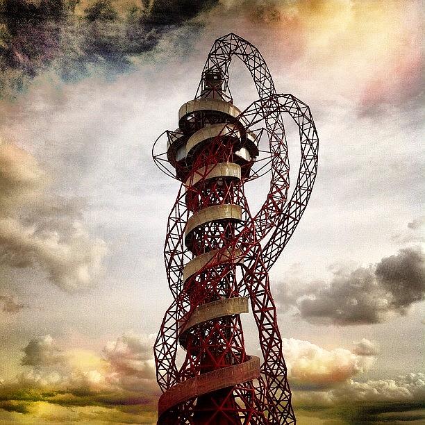 London Photograph - The Orbit. London 2012s Olympic by Reigun  Decena