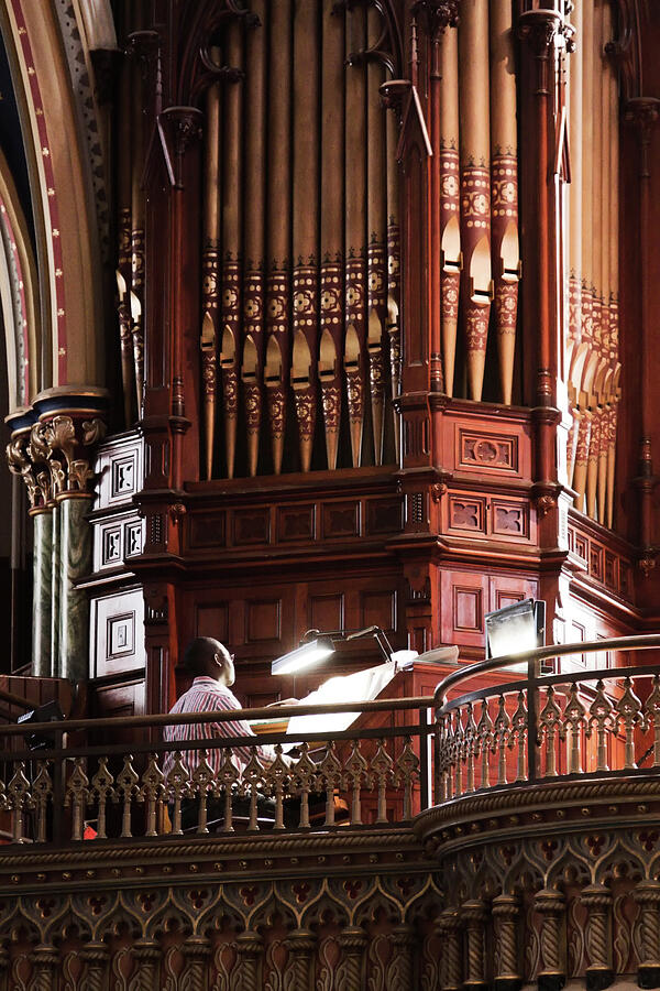 The Organ Player Photograph by Tatiana Travelways
