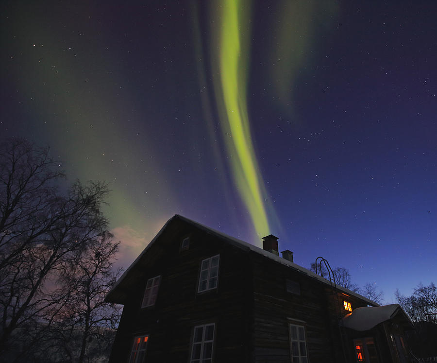 The Origin of the Northern Lights II Photograph by Pekka Sammallahti