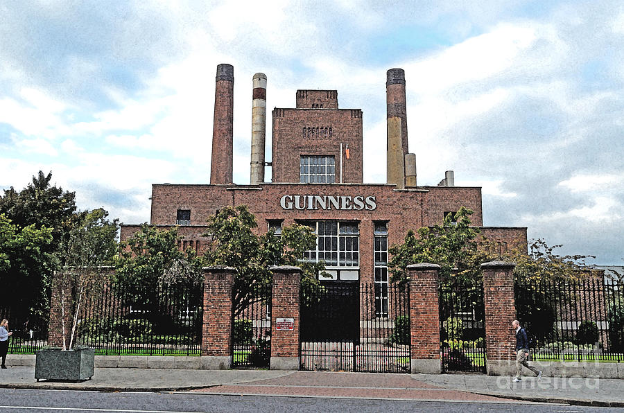 The Original Guinness Brewery Dublin  Photograph by Tom Wurl