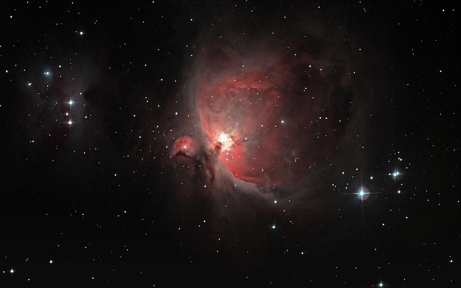 The Orion Nebula M42 Painting by Celestial Images