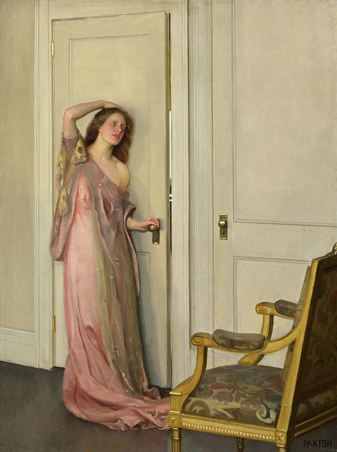 The Other Door Painting by William McGregor Paxton