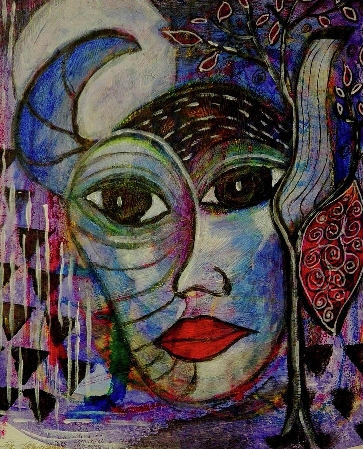 The Other Mixed Media by Mimulux Patricia No