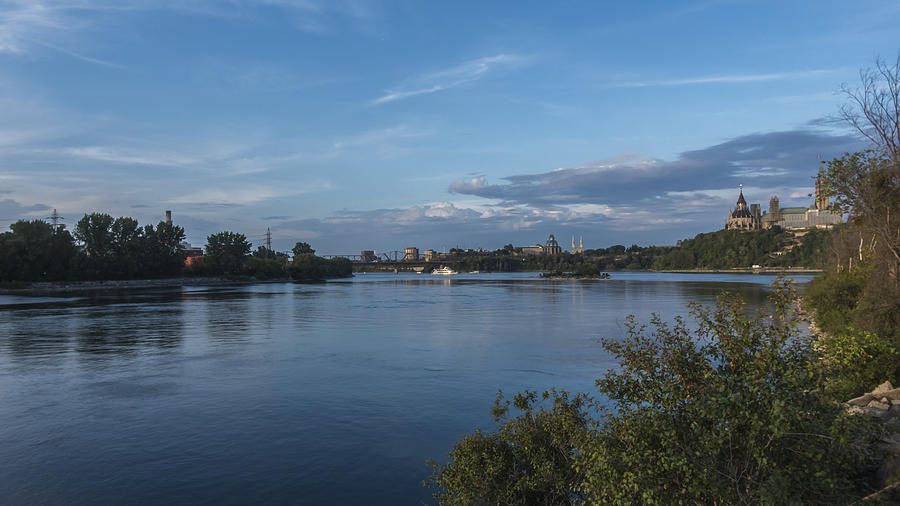 The Ottawa River Photograph by Josef Pittner