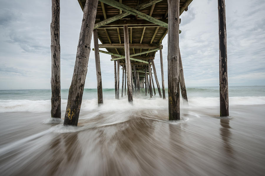 The Outer Banks North Carolina Fishing Pier by Rick Dunnuck The Outer Banks North Carolina Fishing Pier by Rick Dunnuck
