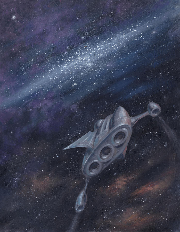 The Outer Ridge Painting by Tony Sid The Outer Ridge Painting by Tony Sid