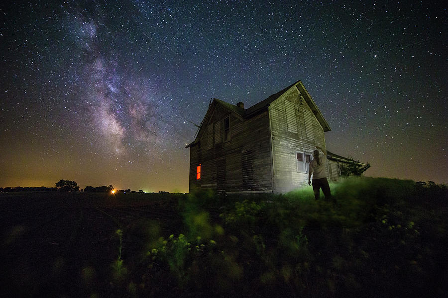 Milky Way Photograph - Stranger by Aaron J Groen