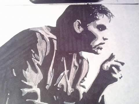 johnny from the outsiders drawing