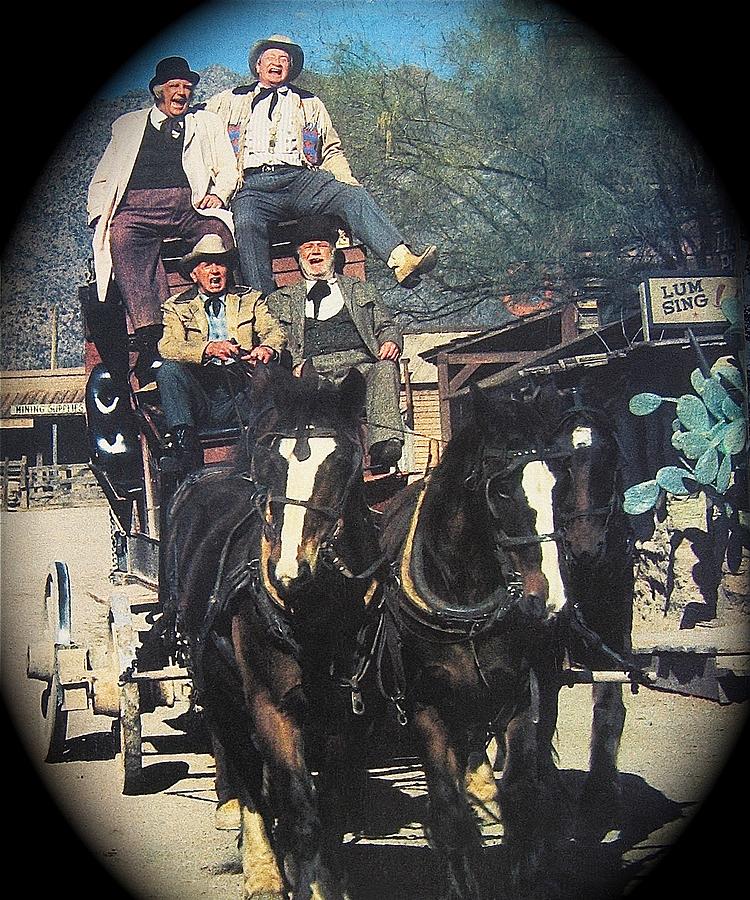 The Over the Hill Gang on main street Old Tucson Arizona 1971 ...