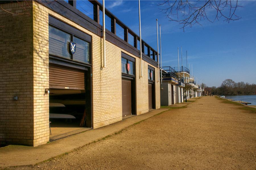 The Oxford University Boat Houses Photograph by Chris Day