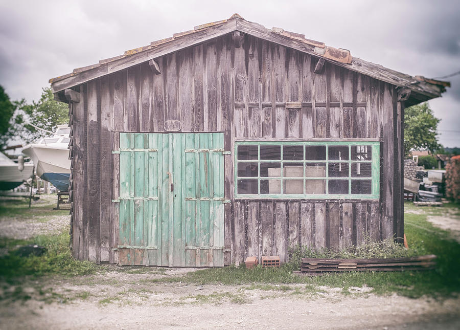 Barn Photograph - The Oyster Barn by Georgia Clare
