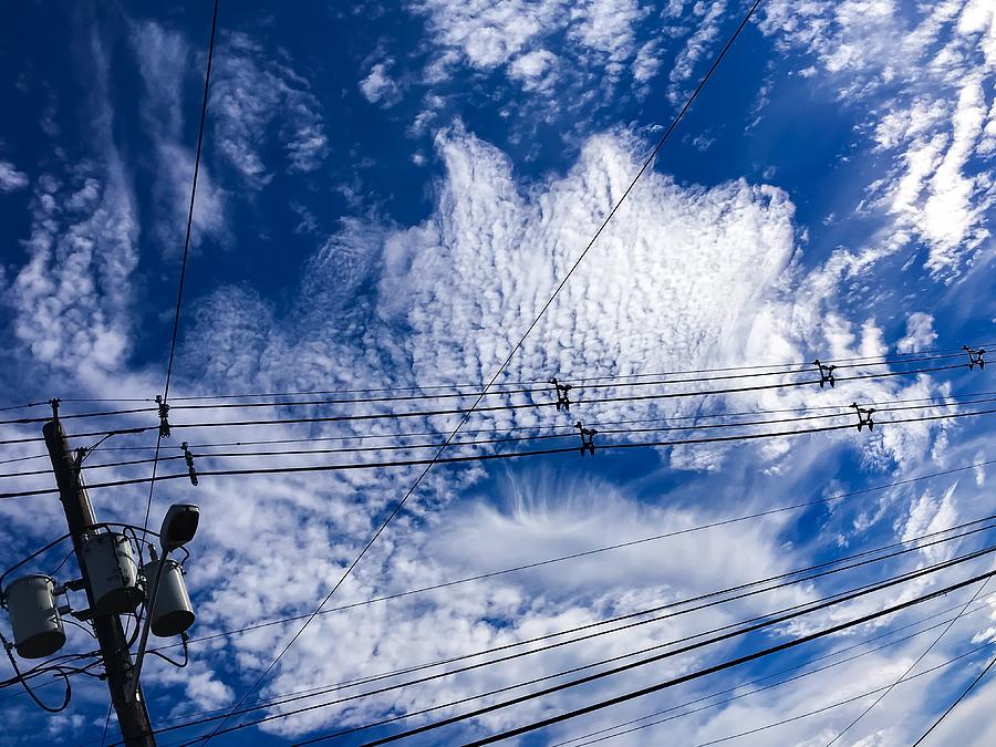 The Oyster Sky Photograph by Michael Melillo - Fine Art America