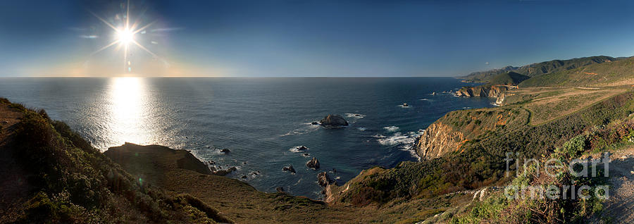 The Pacific Ocean in Big Sur California Photograph by Wernher Krutein