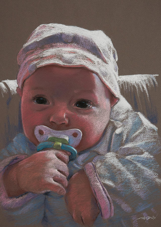 The Pacifier Pastel by Christopher Reid
