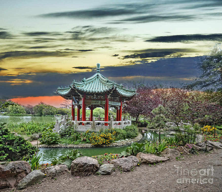 The Pagoda by Stow Lake in Golden Gate Park Photograph by Jim Fitzpatrick