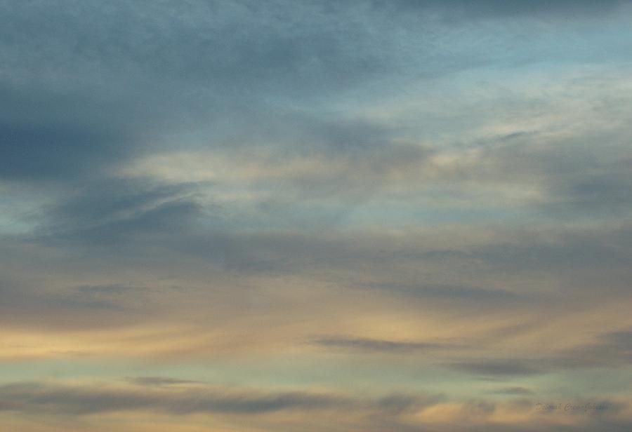 The Painted Sky At Dusk Photograph by Deborah  Crew-Johnson