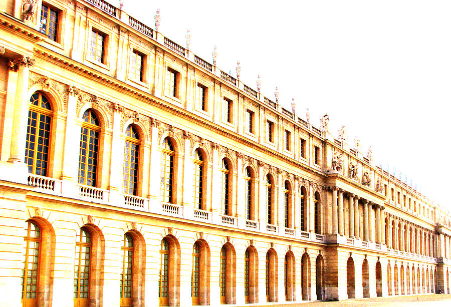 Versailles Photograph - The Palace by Amanda Barcon Versailles Photograph - The Palace by Amanda Barcon