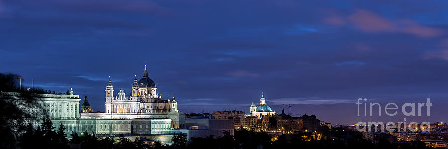 The palace and the cathedral Photograph by Hernan Bua