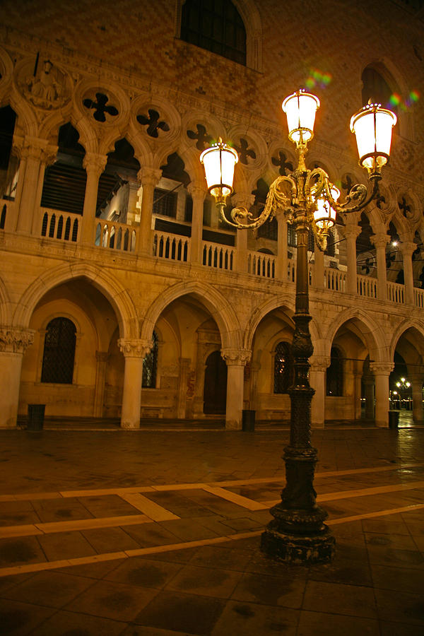 Doge's Palace Photograph - The Palace Before Sunrise by Ave Guevara Doge's Palace Photograph - The Palace Before Sunrise by Ave Guevara