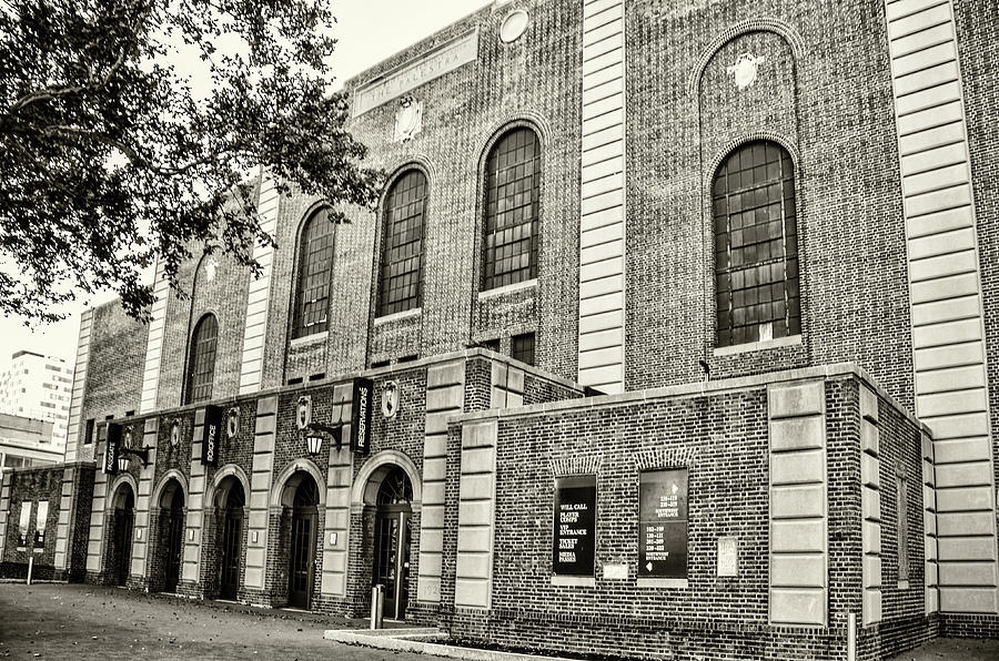 The Palesta - University of Pennsylvania in Sepia Photograph by Bill Cannon