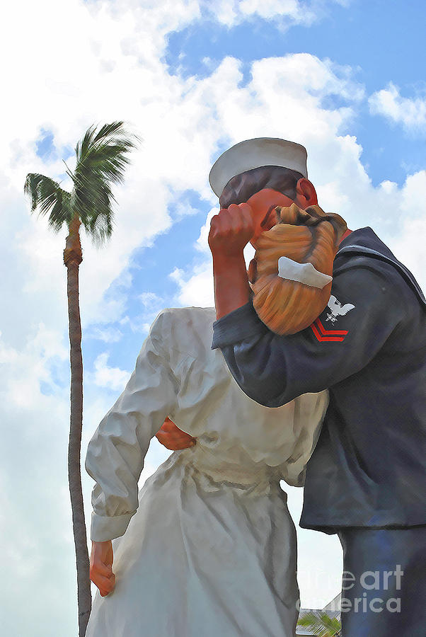 The Palm Kiss Photograph by Jost Houk