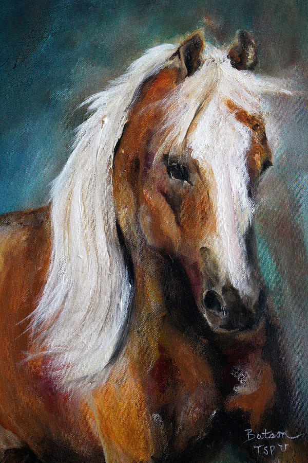 The Palomino I Painting by Barbie Batson