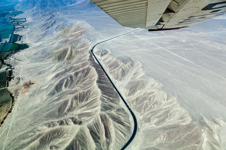Mountain Photograph - The Pan-american Highway by Franco Farinati