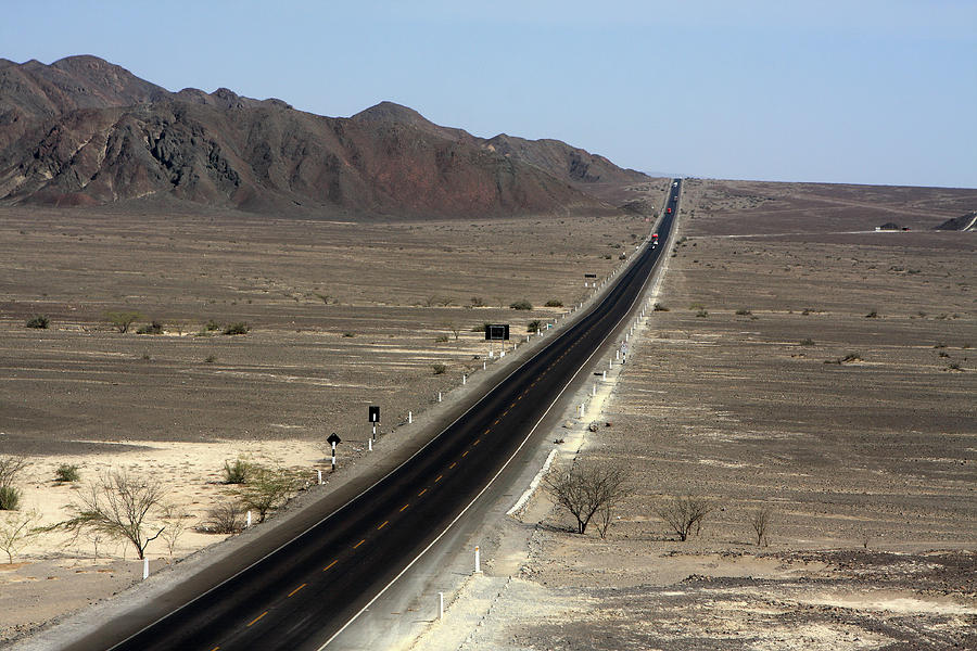 The Pan American Highway, Peru Photograph by Aidan Moran