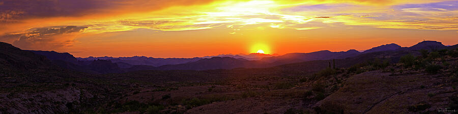 The Panoramic Arizona Sky Photograph by Rick Furmanek