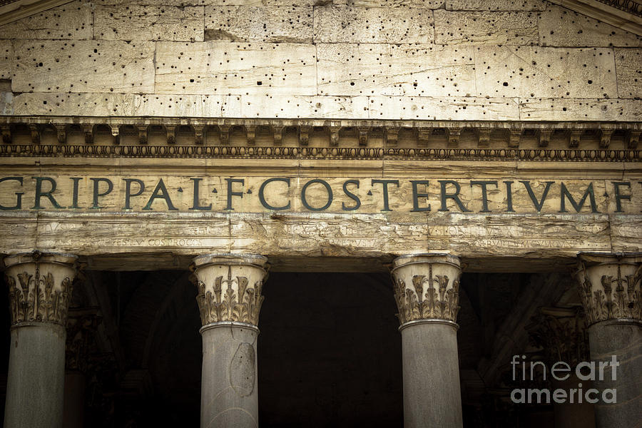 The Pantheon Photograph by Becqi Sherman