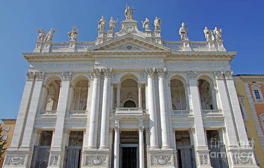 The papal Archbasilica of Saint John Lateran Photograph by Cosmin ...