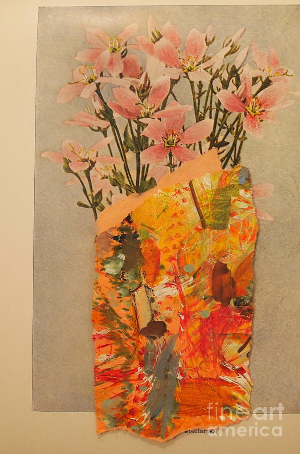 The Paper Vase Mixed Media by Nancy Kane Chapman
