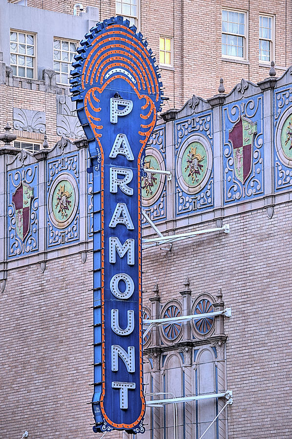 The Paramount in Downtown Abilene Photograph by JC Findley