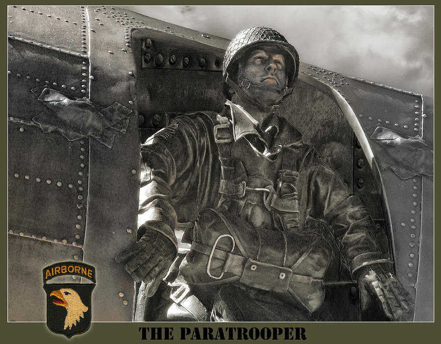 The Paratrooper Photograph by John Anderson