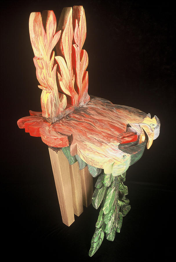 The Parrots Are Burning Sculpture by Kreg Owens The Parrots Are Burning Sculpture by Kreg Owens
