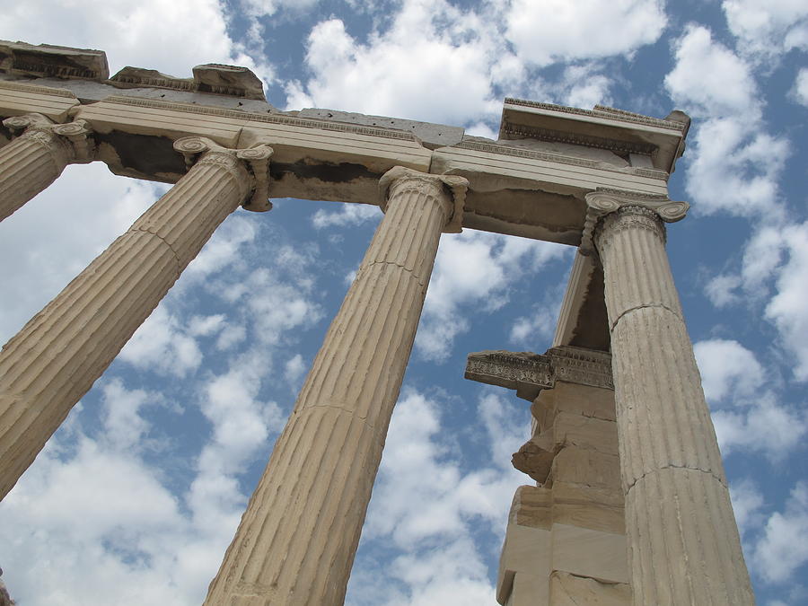 The Parthenon Photograph by Helaine Cummins