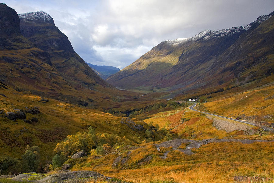 Mountain Photograph - The Pass of Glencoe by John McKinlay