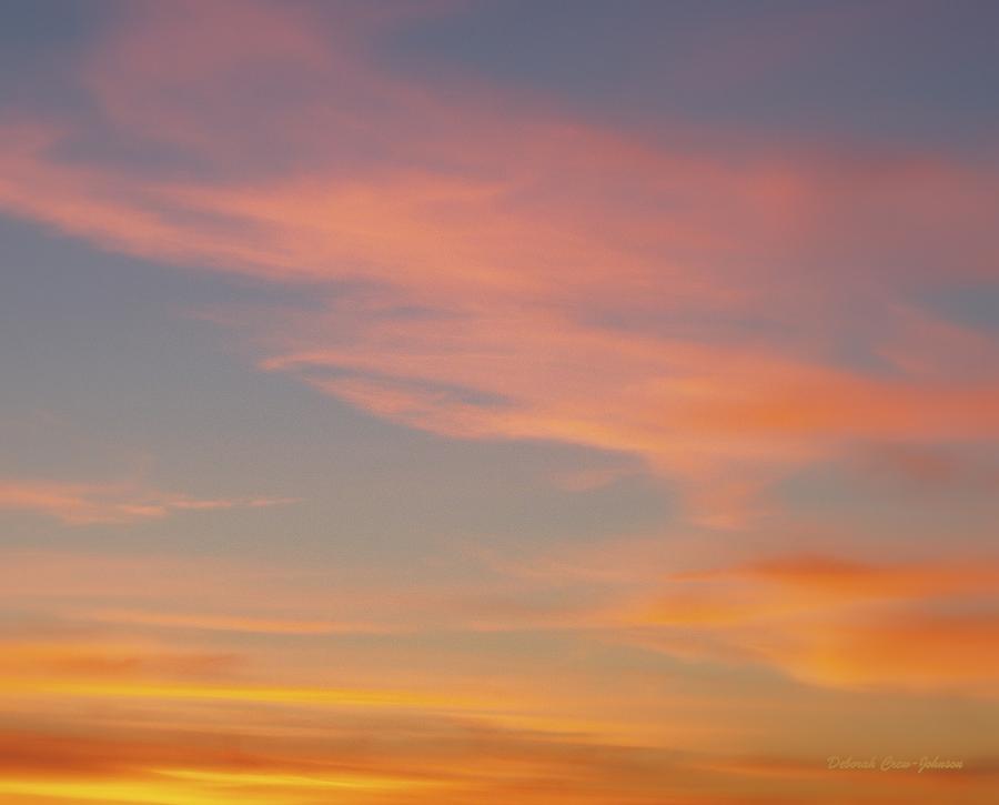 The Pastel Sky Photograph by Deborah  Crew-Johnson