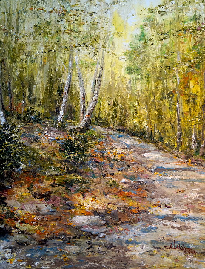 The Path Painting by Alan Lakin